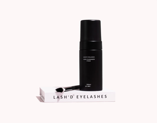 Hypoallergenic Lash Foam Cleanser 100ml with brush