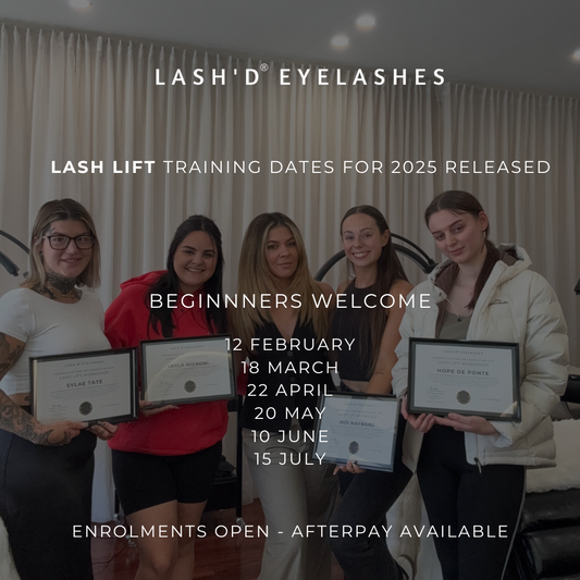 In Person Lash Lift + Tint Training | IVANHOE | 1 DAY TRAINING